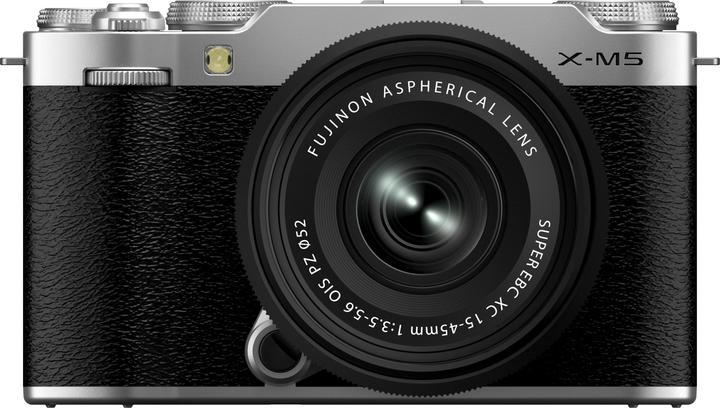 Fujifilm X-M5 Kit XC 15-45mm (15 - 45 mm, 26.10 Mpx, APS-C / DX)