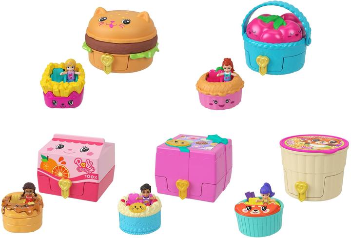 Actual product image Polly Pocket Takeout Reveal Assortment in counter display