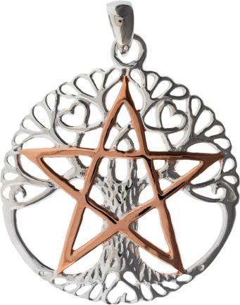 Immagine prodotto Berk Anhänger „Lebensbaum mit Pentagramm“