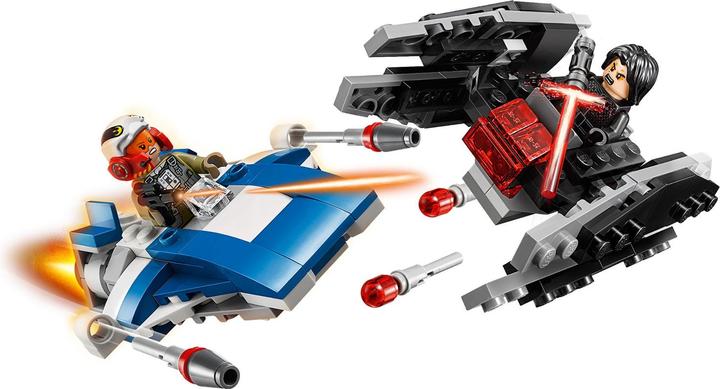 Produktbild LEGO A-Wing vs. Tie Silencer Microfighters (75196, LEGO Star Wars)