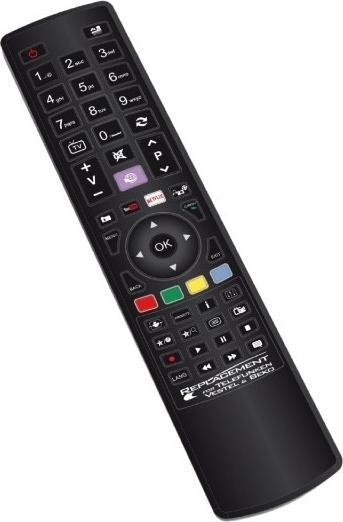 GBC Replacement Remote Control For Telefunken, Vestel & Beko TV Sets (Device-specific remote control)