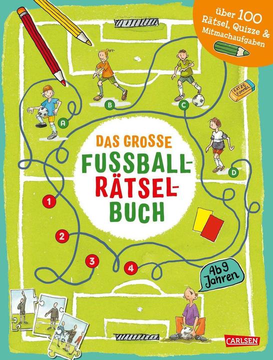 Immagine prodotto Das grosse Fussball-Rätselbuch (Tedesco, Cordula Spina, Christiane Hahn, 2024)