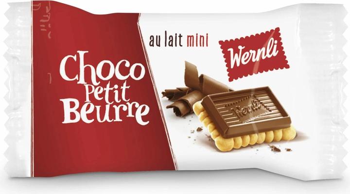 Actual product image Wernli Choco Petit Beurre au lait mini snack bag (1 pcs., 80 g)