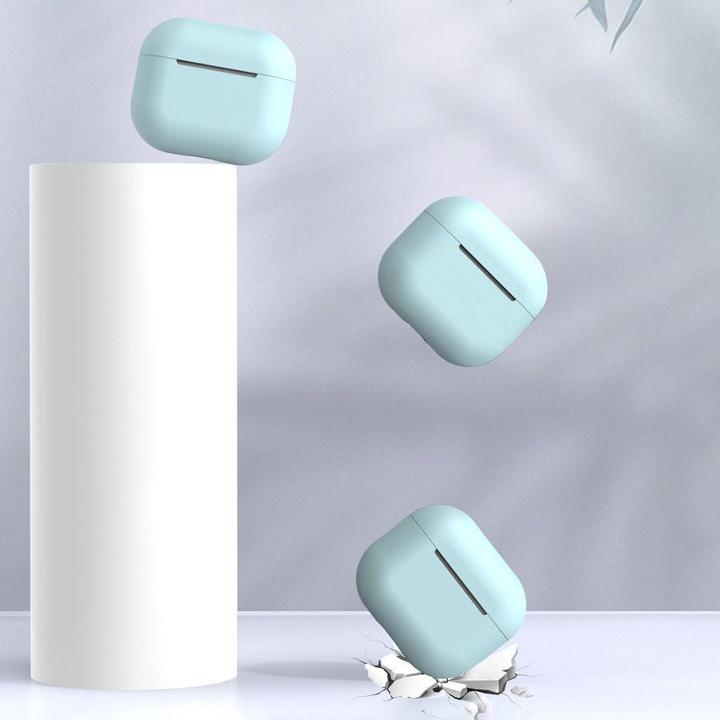 Image du produit Hurtel Etui pour AirPods 2 / AirPods 1 Ecouteurs souples en silicone rose (étui C) (Manchon pour casque d'écoute)
