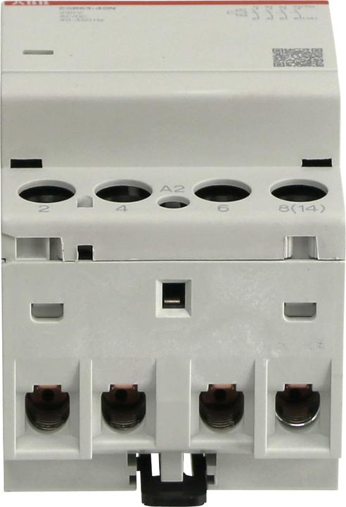 Actual product image ABB ESB63-40N-06 Installation contactor 4S/0Ö, 230 V AC/DC