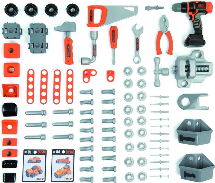 Actual product image Smoby Black + Decker Workbench Center