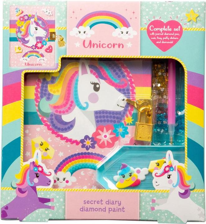 Totum Unicorn - Secret diary with lock