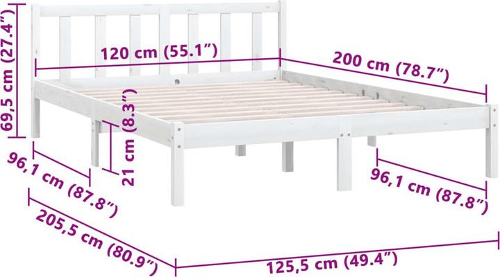 Produktbild VidaXL Volodymyr (135 x 190 cm)