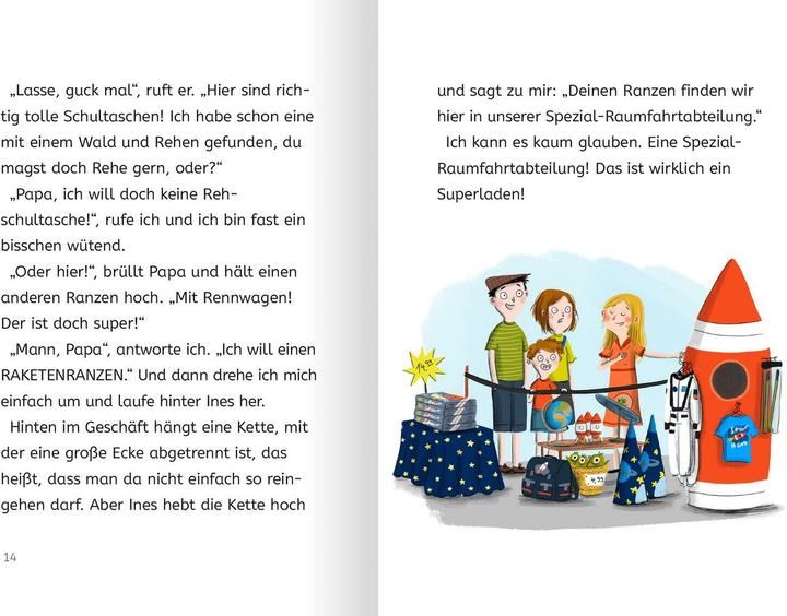 Actual product image Lasse in der 1. Klasse (German, Sarah Welk, Anne-Kathrin Behl, 2025)