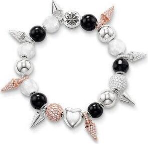 Produktbild Hermex Bettelarmband versilbert - 20cm (20 cm, Metalllegierung)