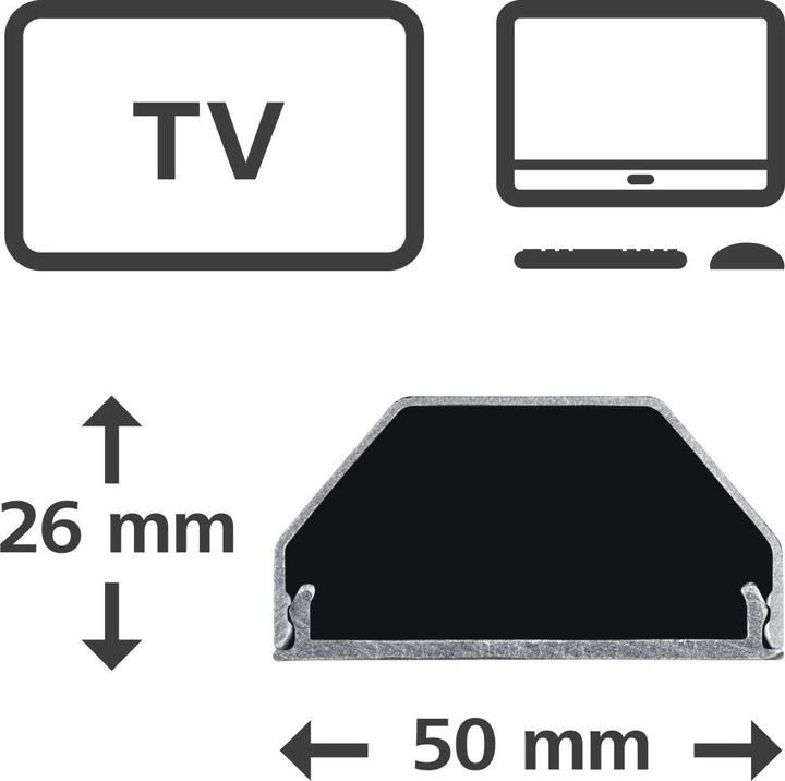 Produktbild Hama Kabelkanal (Kabelkanal, 110 cm)