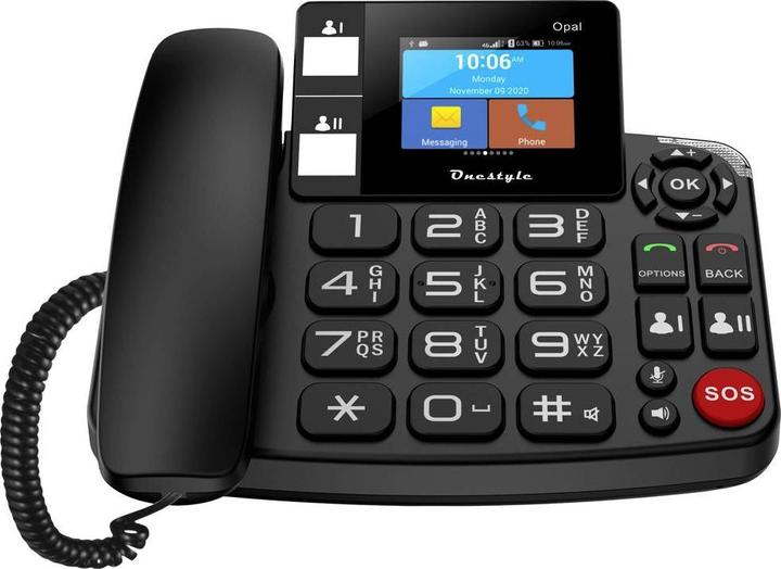 Produktbild Onestyle Opal Desktop-Mobiltelefon Schwarz (2.80", 2G)