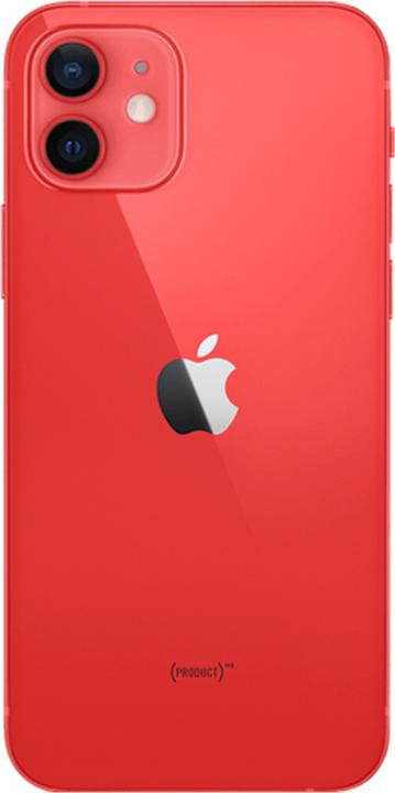 Image du produit Forza Refurbished Apple iPhone 12 256GB rouge remis à neuf (256 Go, Rouge, 6.10", 12 Mpx, SIM + eSIM, B / Très bon)