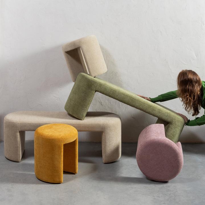 Actual product image Woood Upholstered