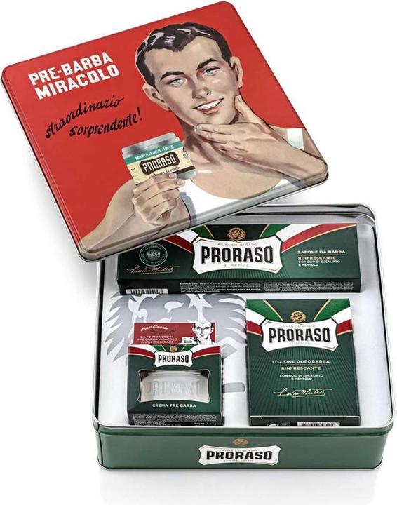 Actual product image Proraso green line (Beard care set)