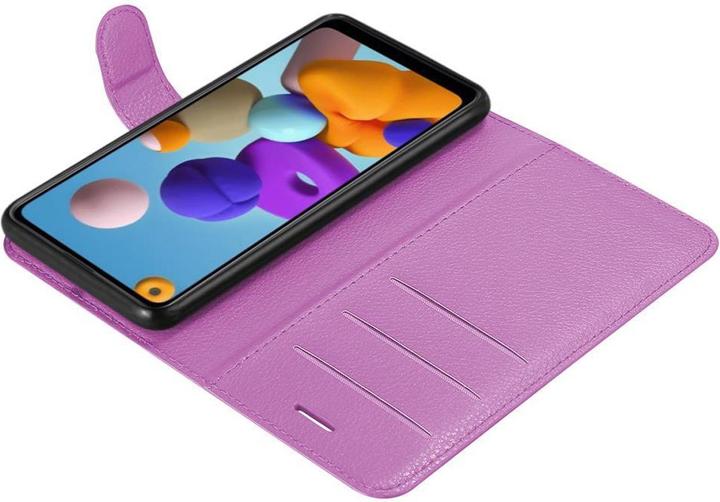 Actual product image Cadorabo Book with stand function cover (Samsung Galaxy A21)