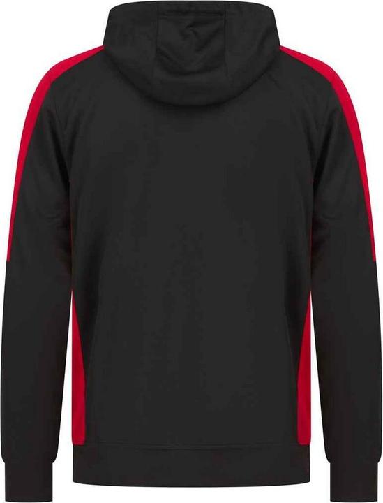 Actual product image Finden & Hales Unisex Adult Contrast Panel Hoodie (S)