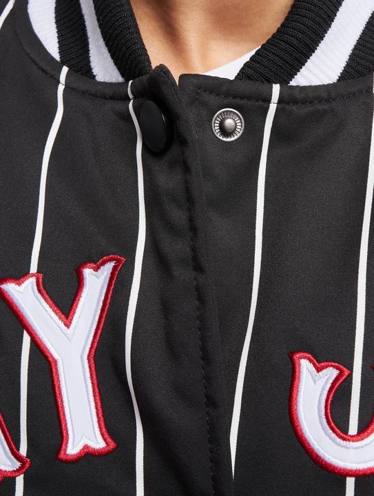 Actual product image Tommy Hilfiger Tommy Jeans Pinstripe Letterman bomber jacket - 88915 (L)