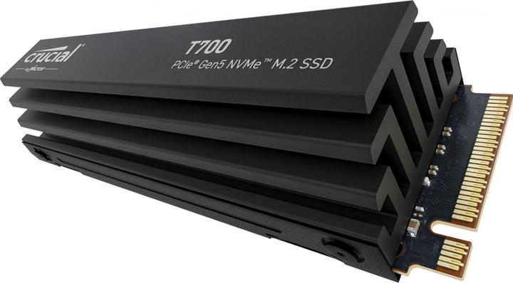 Produktbild Crucial T700 mit Kühlkörper (4000 GB, M.2 2280)