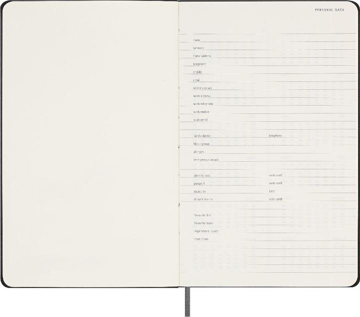 Immagine prodotto Moleskine Notizkalender (A5, Inglese)