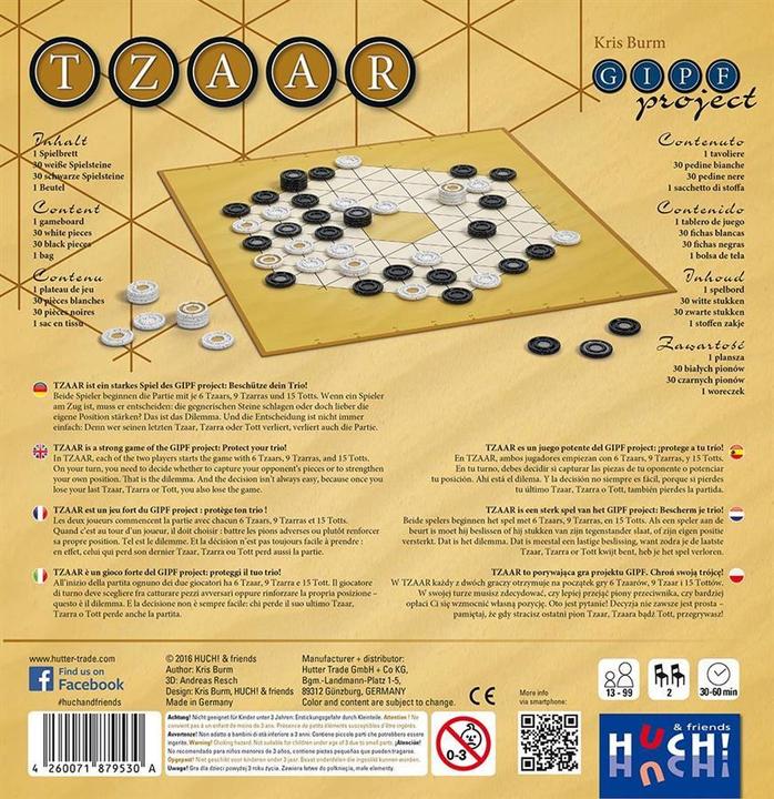 Produktbild Tzaar (Deutsch, Französisch, Englisch, Italienisch)