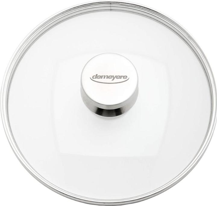 Actual product image Demeyere Glass lid with stainless steel ring 28cm (28 cm, Glass, Metal)
