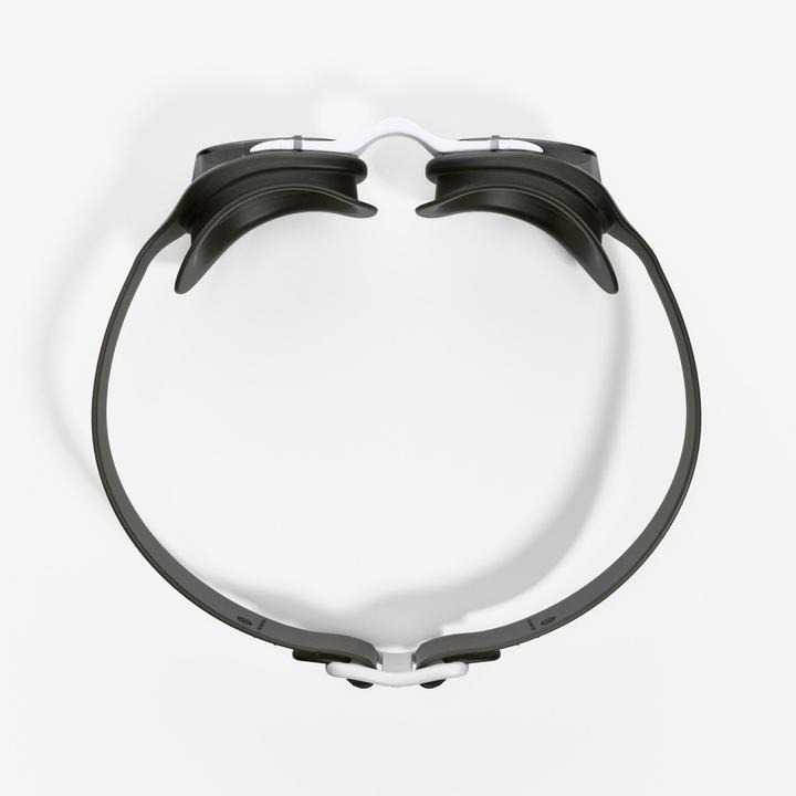 Produktbild Nabaiji Schwimmbrille getönt Grösse L - XBase schwarz/weiss Gläser blau (One Size)