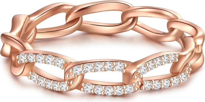 Produktbild Glanzstücke München Damen Sterling Silber Zirkonia roségold - 28413 (60, 925 Silber)