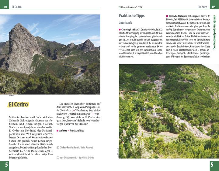 Produktbild Reiseführer La Gomera mit 20 Wanderungen und Faltplan (Deutsch, Izabella Gawin, 2023)