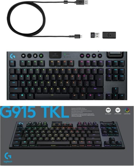 Produktbild Logitech G G915 (DE, Kabellos, Kabelgebunden)