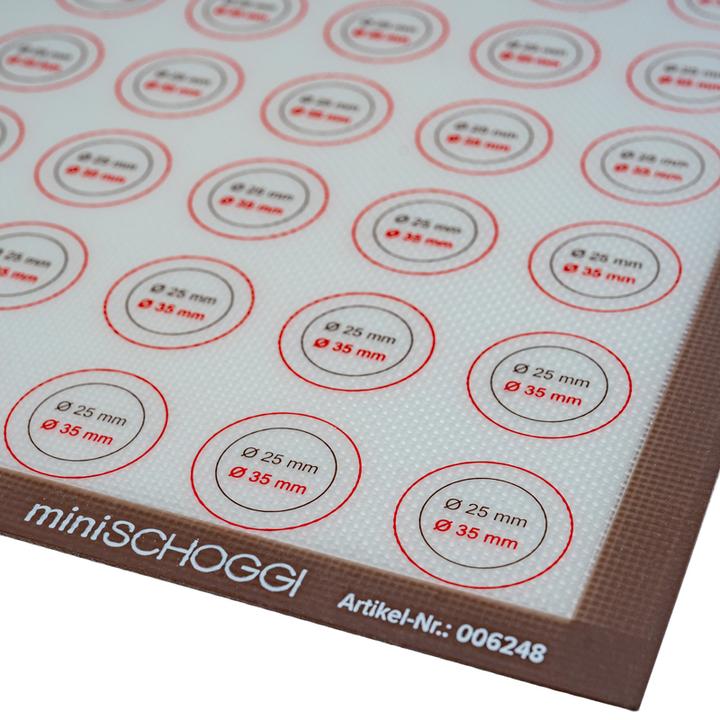 Immagine prodotto miniSchoggi Tappetino in silicone per macaron, 30 x 40 cm (copia)