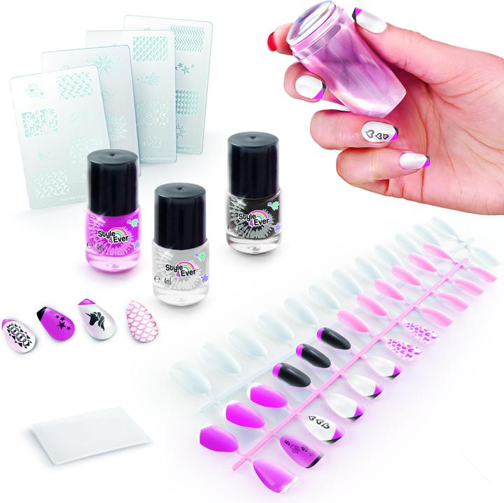 Actual product image Konjac Sponge STYLE 4 EVER - Pro Tips Nail Art Kit (1262) (Manicure set)