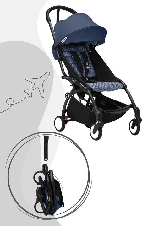Produktbild Stokke YOYO³ Buggy Gestell inkl. YOYO® 6+ Textilset / Reisebuggy / Kinderwagen / Yoyo 3