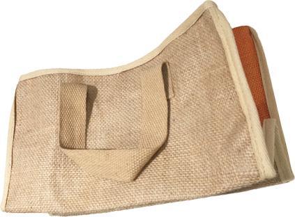 Actual product image Bekos Jute Shopping Basket Turmeric