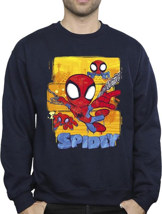 Produktbild Spidey And His Amazing Friends Flying Sweatshirt (3XL)