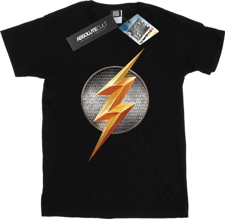Immagine prodotto Justice League Movie Flash Emblem Maglietta Ragazze (116)