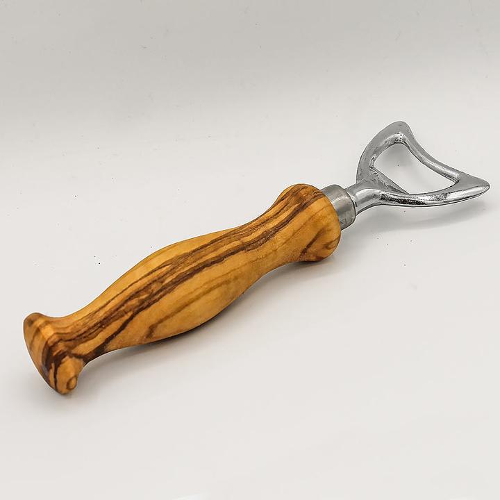 Produktbild Natura Punto Kapselheber, Griff aus Olivenholz, schönes Holzmuster, 15 x 4 x 3cm (Kapselheber)