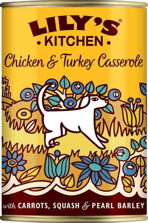 Actual product image Lily's Kitchen Chicken and turkey (Adult, Senior, Junior, 6 pcs., 2400 g)