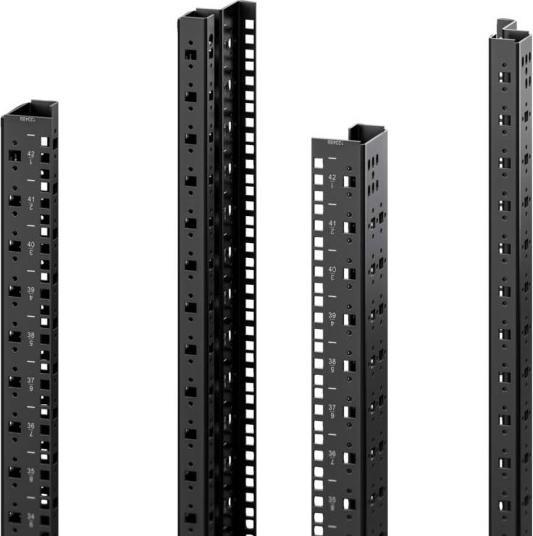 Produktbild Rittal 5302152 19 Zoll Netzwerkschrank-Schienen Schwarz