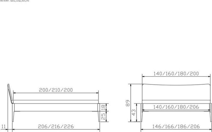Image du produit Hasena Spezia 25 (140 x 210 cm)