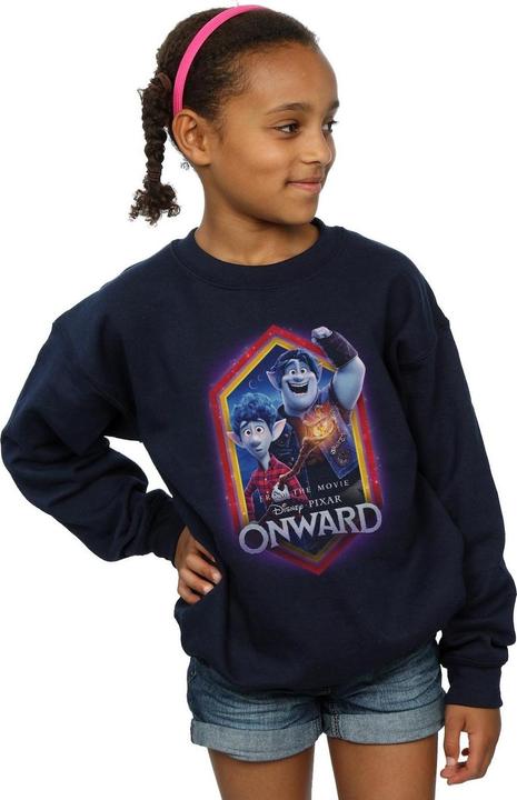 Actual product image Disney Girls Onward Brothers Crest Sweatshirt (104)