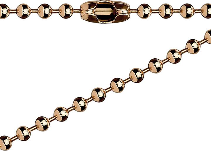 Immagine prodotto Star Piercing Collana con baubles in oro rosa (senza ottone, Acciaio chirurgico 316L)