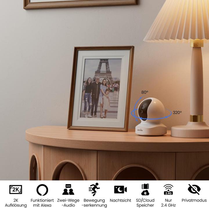 Produktbild Wansview IP Kamera Weiss