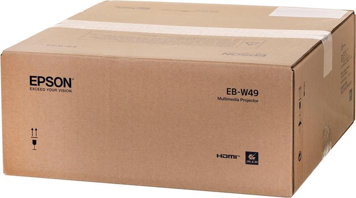 Actual product image Epson EB-W49 (WXGA, 3800 lm, 1.3 - 1.56:1)