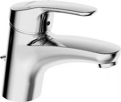 Actual product image Hansa Hansamix basin mixer, with drain set, with water brake, projection: 141 mm, 01092283