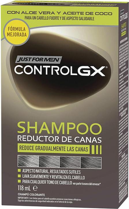 Produktbild Just For Men CONTROL GX champú reductor de canas 118 ml (118 ml, Flüssiges Shampoo)