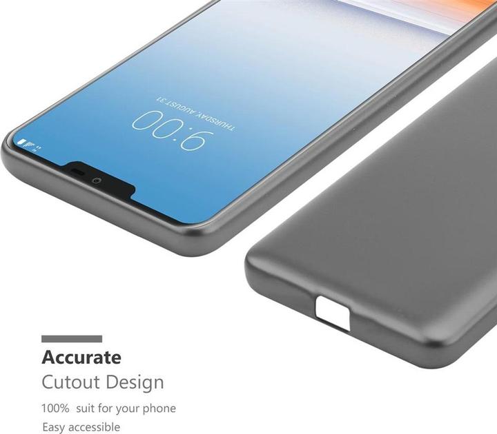 Productafbeelding Cadorabo TPU matte metalen hoes (LG G7 ThinQ, OnePlus X, LG G7 Fit)