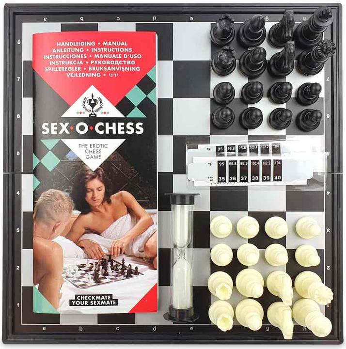 Actual product image Sexventures Sex o Chess (Board game, German, French, English, Italian, Dutch, Spanish, Swedish, Norwegian, Polish, Russian)