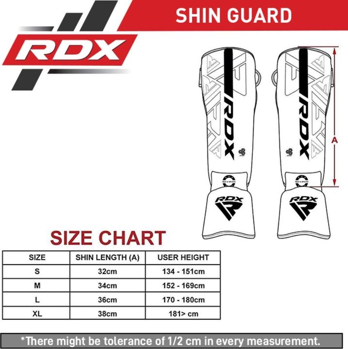 Actual product image Rdx Shin Instep F6 Matte Golden-M (M)
