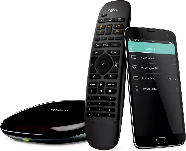 Produktbild Logitech Harmony Companion (Universal Fernbedienung, Infrarot, Bluetooth)